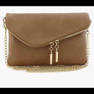🔥 Envelope Wristlet Clutch Crossbody Bag with Chain Strap